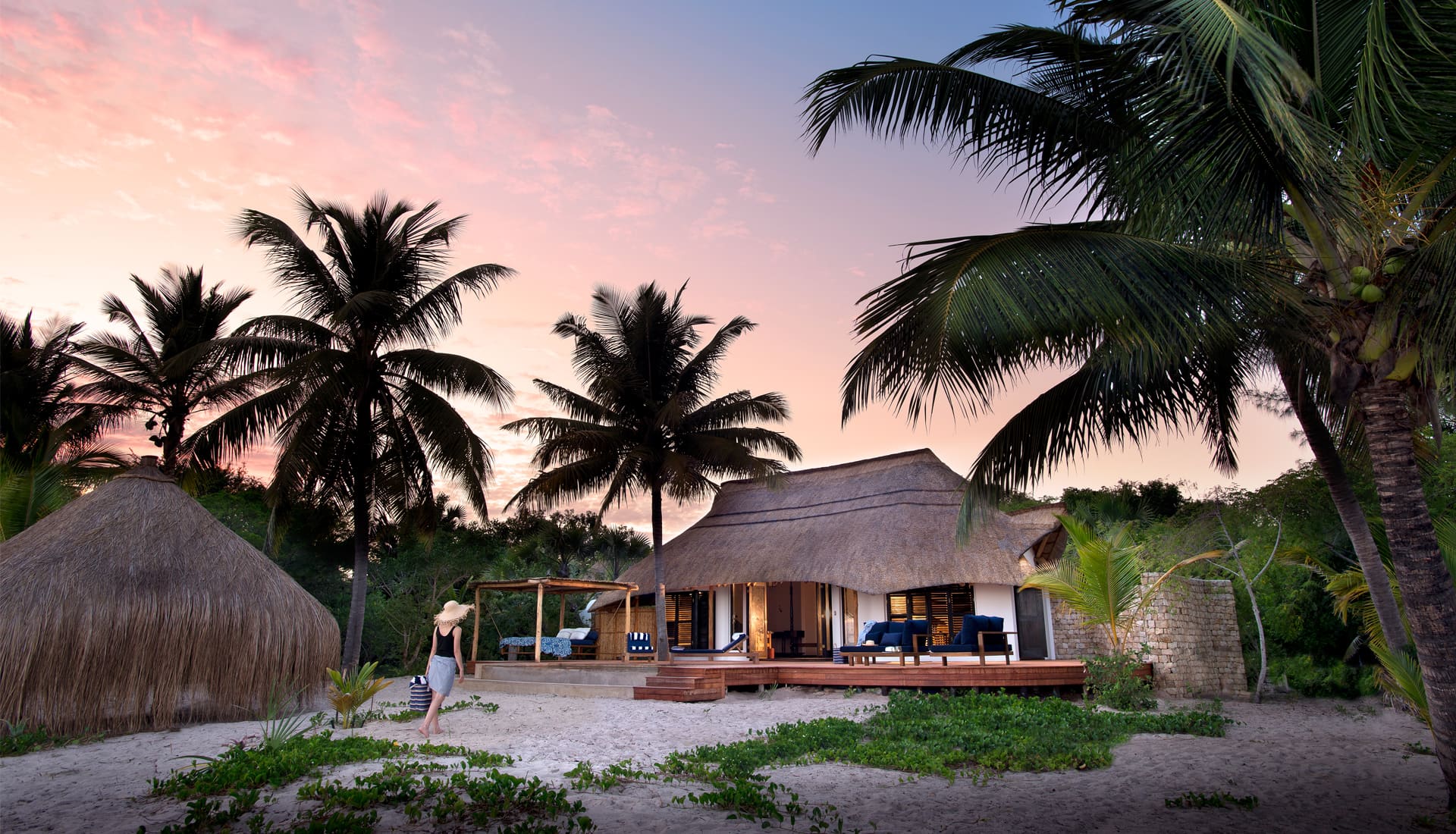exteroir view of rooms at andBeyond Benguerra Island in Mozambique view of rooms at andBeyond Benguerra Island in Mozambique